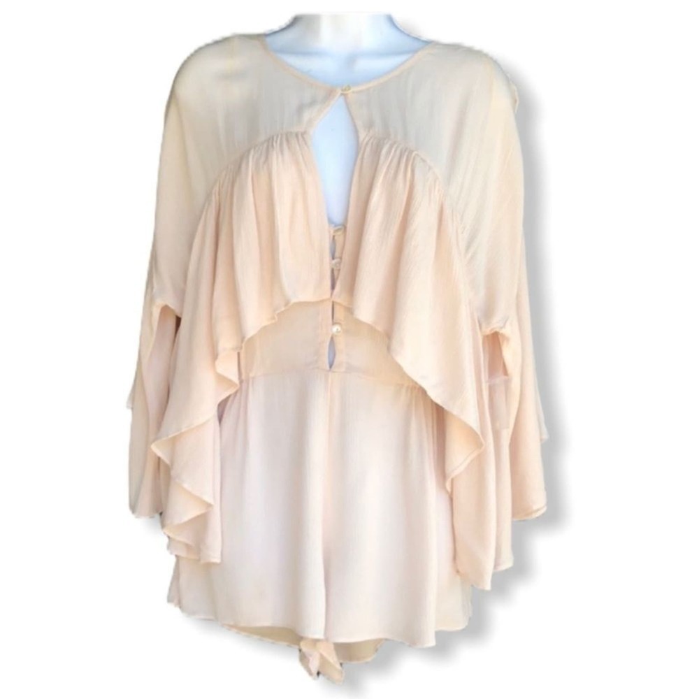 Free People Tiered Romper NWT